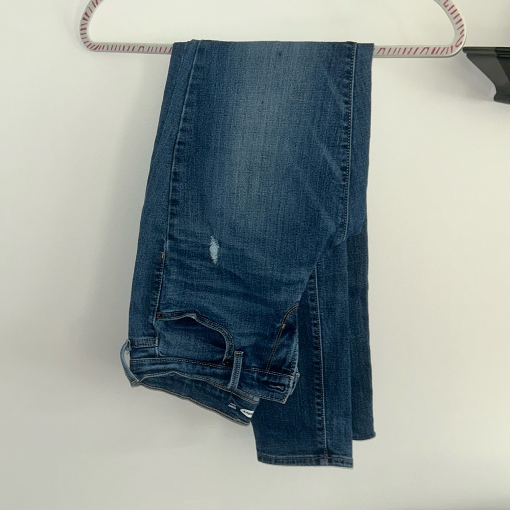 Medium Wash Old Navy Curvy Skinny Jeans